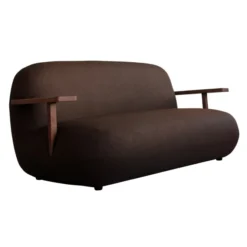 Sofa Toe Z Podłokietnikami Brązowa 101 Copenhagen