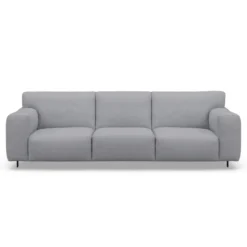 Sofa Vesta High 4 Osobowa 260 Cm Jasnoszara