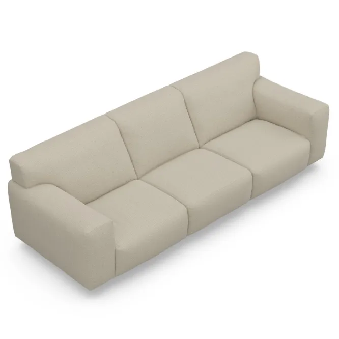 Sofa Vesta High 4 Osobowa 260 Cm Piaskowa