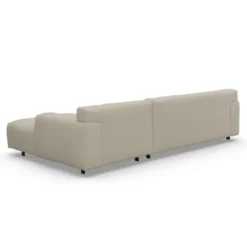 Sofa Vesta High Z Szezlongiem 301X160 Cm Piaskowa
