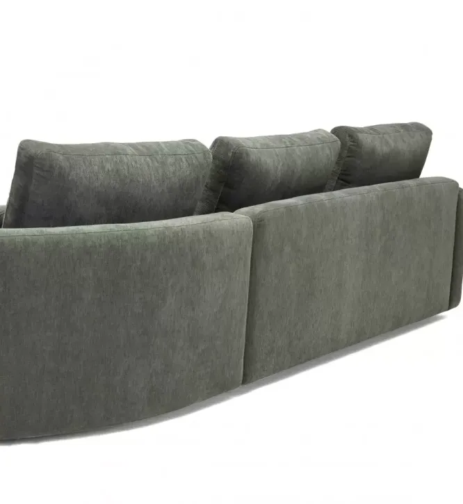Sofa Vivole 2,5 Os. Open End Smooth Laural Green Tenksom