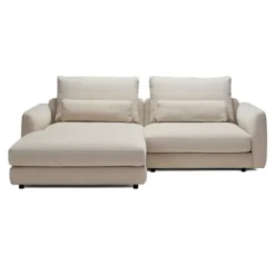 Sofa Vivole 1,5 Os. Z Szezlongiem Aivi Lace Beige Tenksom