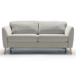 Sofa Z Funkcją Spania Lucy 3 Osobowa Jasnoszara Sits
