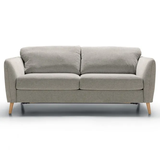 Sofa Z Funkcją Spania Lucy 3 Osobowa Beżowa Sits