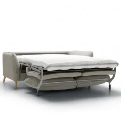 Sofa Z Funkcją Spania Lucy 3 Osobowa Beżowa Sits