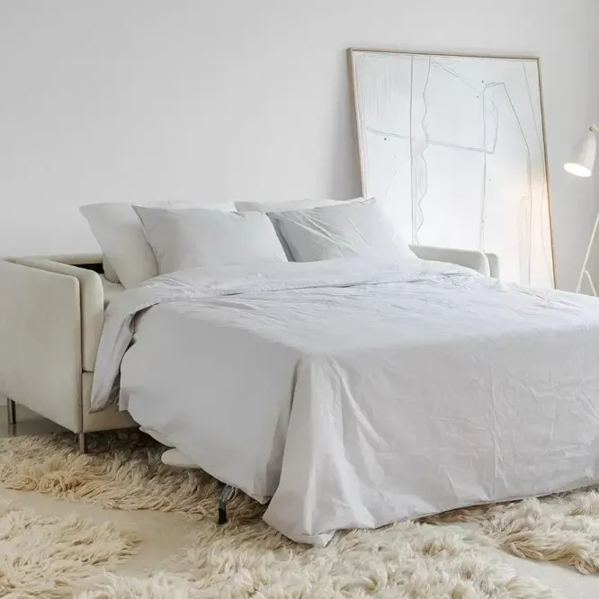 Sofa Z Funkcją Spania Pixie 2,5 Seat Kremowa Sits