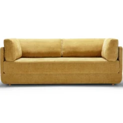 Sofa Z Funkcją Spania Stina Żółta Sits