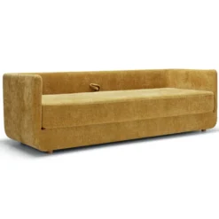 Sofa Z Funkcją Spania Stina Żółta Sits