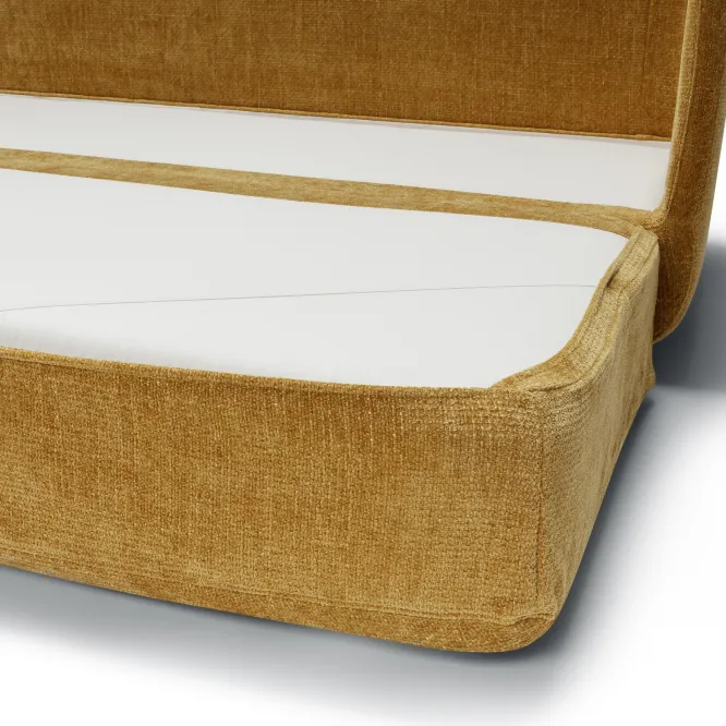Sofa Z Funkcją Spania Stina Żółta Sits