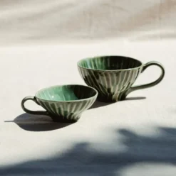 Spodek Do Filiżanek Do Espresso Verde Lanza 2 Szt. Serax