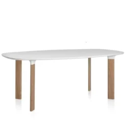 Stół Analog 185 Cm Biały Laminat Fritz Hansen