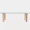 Stół Analog 245 Cm Biały Laminat Fritz Hansen