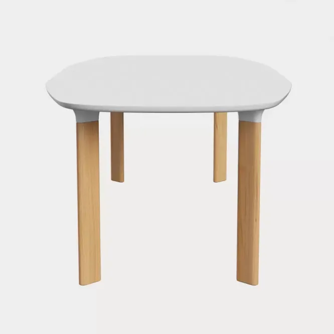 Stół Analog 245 Cm Biały Laminat Fritz Hansen