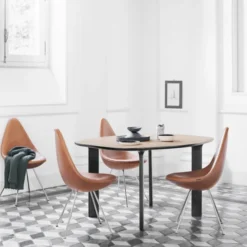 Stół Analog J43 Biało-Dębowy Fritz Hansen