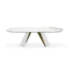 Stół Apian 250 Cm Biała Ceramika Calligaris