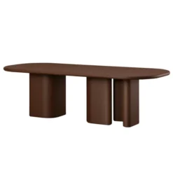 Stół Bonbon 3 Legs 240 Cm Brązowy Miniforms