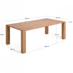 Stół Deyanira 220 Cm Kave Home