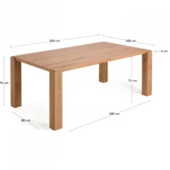 Stół Deyanira 200 Cm Kave Home