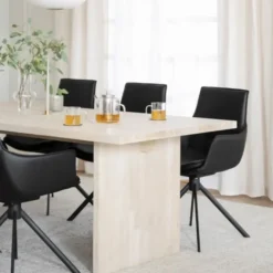 Stół Elegant Drewno Bielone