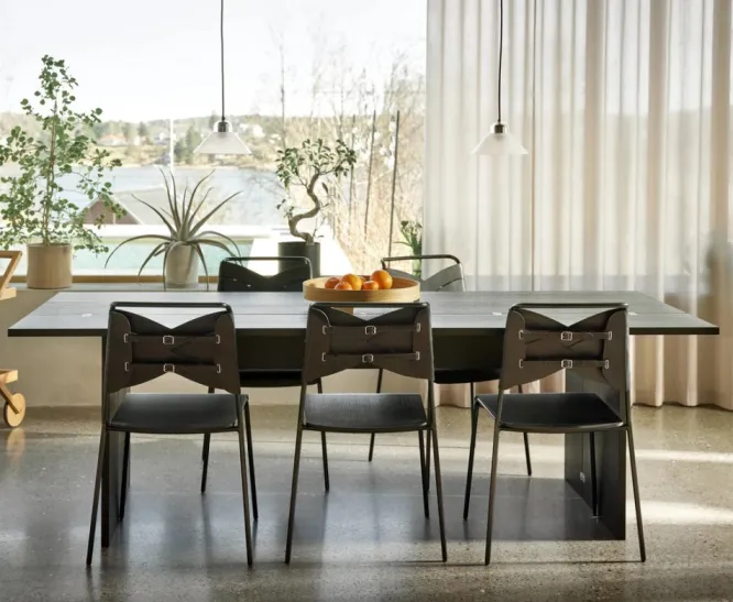 Stół Flip 230 Cm Czarny Design House Stockholm