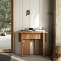 Stół Flip 90 Cm Dębowy Design House Stockholm