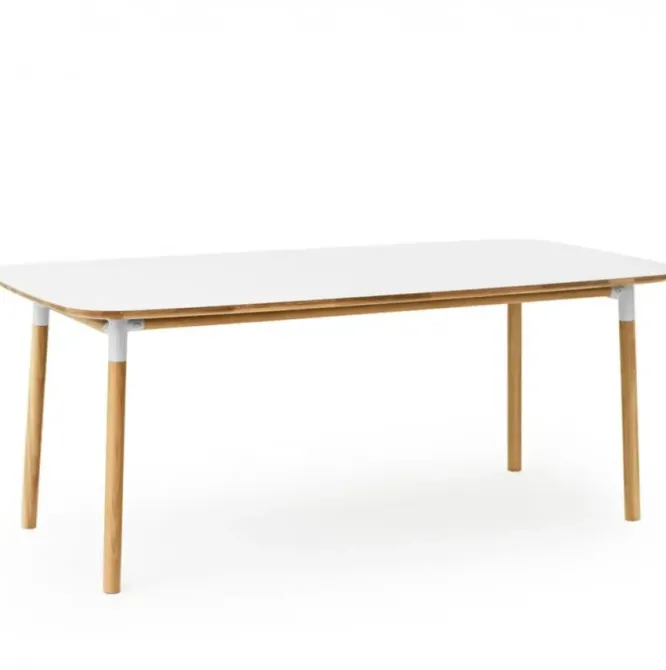 Stół Form 200X95 Cm Biały Normann Copenhagen