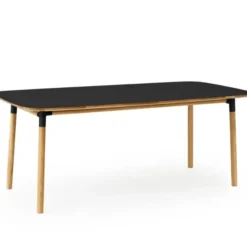 Stół Form 200X95 Cm Czarny Normann Copenhagen