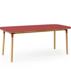 Stół Form 200X95 Cm Czerwony Normann Copenhagen
