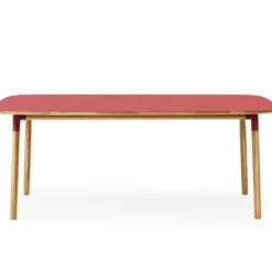 Stół Form 200X95 Cm Czerwony Normann Copenhagen