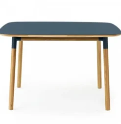 Stół Form 120X120 Cm Niebieski Normann Copenhagen