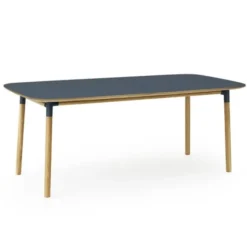 Stół Form 200X95 Cm Niebieski Normann Copenhagen