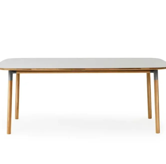 Stół Form 200X95 Cm Szary Normann Copenhagen