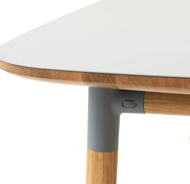 Stół Form 200X95 Cm Szary Normann Copenhagen