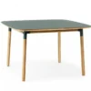Stół Form 120X120 Cm Zielony Normann Copenhagen