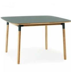 Stół Form 120X120 Cm Zielony Normann Copenhagen