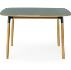 Stół Form 120X120 Cm Zielony Normann Copenhagen