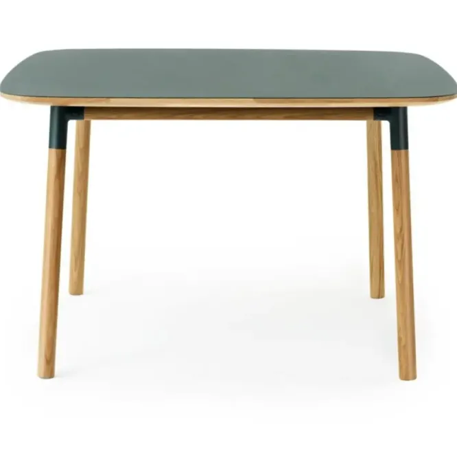 Stół Form 120X120 Cm Zielony Normann Copenhagen