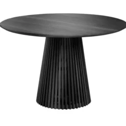 Stół Irune 120 Cm Czarny Kave Home