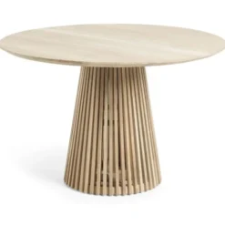 Stół Irune 120 Cm Teak Kave Home