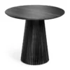 Stół Jeanette 90 Cm Czarny Kave Home