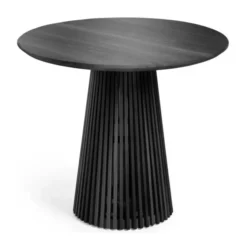 Stół Jeanette 90 Cm Czarny Kave Home