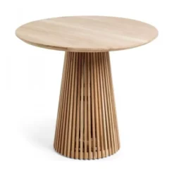 Stół Jeanette 90 Cm Naturalny Kave Home