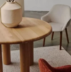 Stół Mailen 120 Cm Naturalny Kave Home