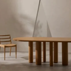 Stół Mailen 220 Cm Naturalny Kave Home