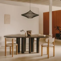 Stół Mailen 220 Cm Przydymiony Kave Home
