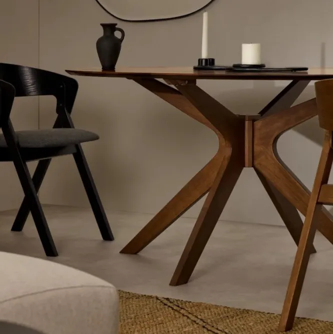 Stół Naanim 180 Cm Orzech Kave Home