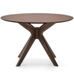 Stół Naanim 100 Cm Orzech Kave Home