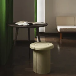 Stołek Alder Light Green Mater