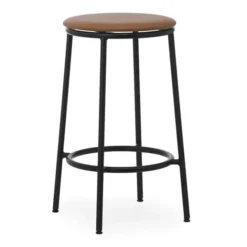 Stołek Barowy Circa Ultra Leather Brandy Normann Copenhagen