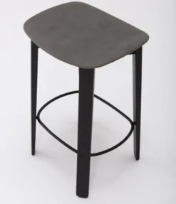 Stołek Barowy Nora 68 Cm Skórzany Gazzda